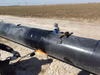Le manchon thermorétractable soudable roule le pipeline terrestre