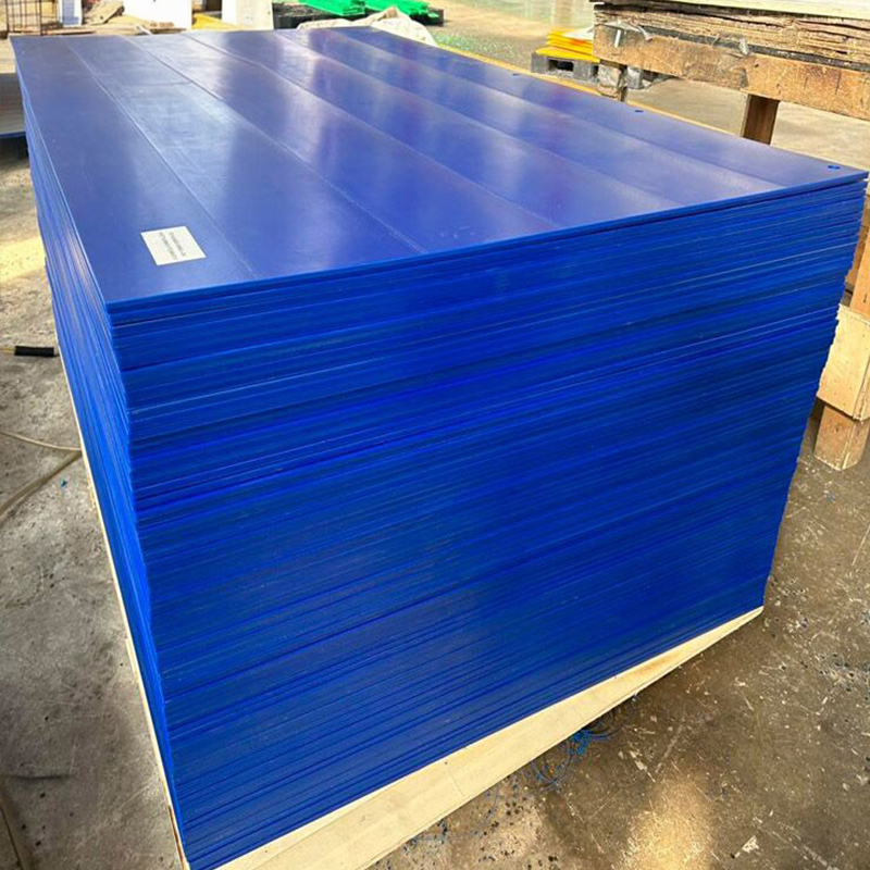Bloc de feuille UHMWPE de haute résistance adapté aux besoins du client de Vierge pour l'exploitation minière et la construction
