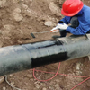 Le manchon thermorétractable soudable roule le pipeline terrestre