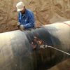 Conduite d'eau à manchon thermorétractable à basse température